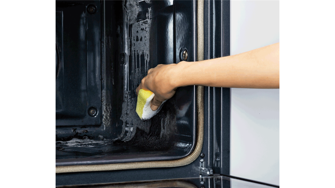 An oven that cleans itself. Easy.