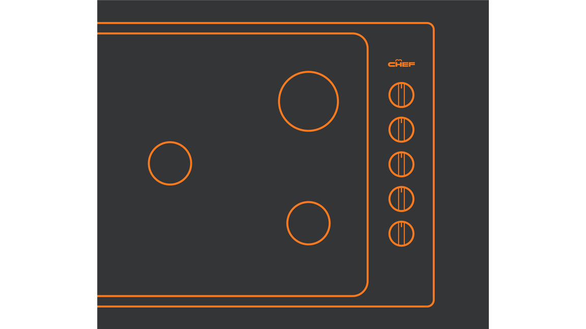 Side controls for easy access