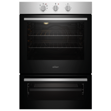60cm multi function 3 oven with separate grill stainless steel CVE662SB